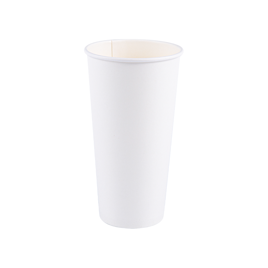 16oz(500ml)PLA 생분해성 단일벽 종이컵